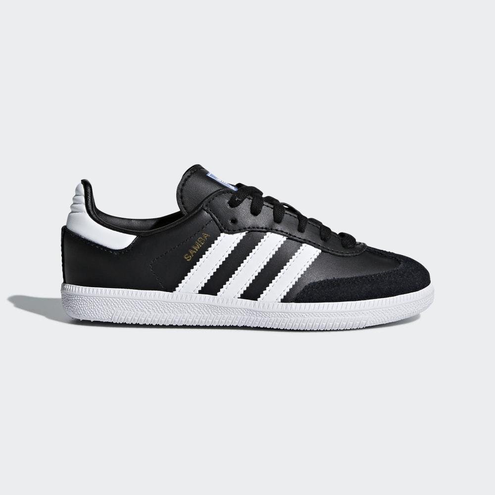 Originals Adidas Samba OG Baieti Romania - Negrii/Albi B42126